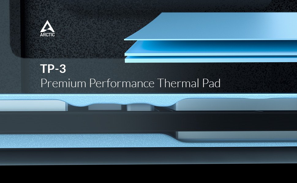 Almohadilla Térmica Arctic TP-3 4PCS - 120x20mm - 1.0mm