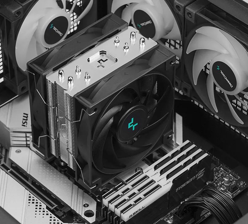 COOLER DE PROCESADOR TIPO TORRE DEEPCOOL AG400 PLUS - foto 2
