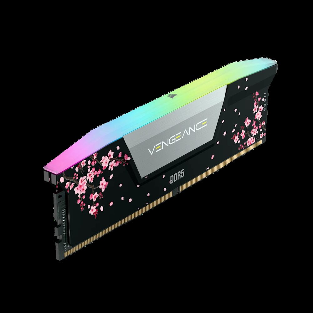 CORSAIR VENGEANCE KIT 32GB 6000MHZ CL30 CHERRY BLOSSOM BLANCO RGB - foto 3