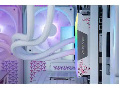 CORSAIR VENGEANCE KIT 32GB 6000MHZ CL30 CHERRY BLOSSOM BLANCO RGB - foto 4