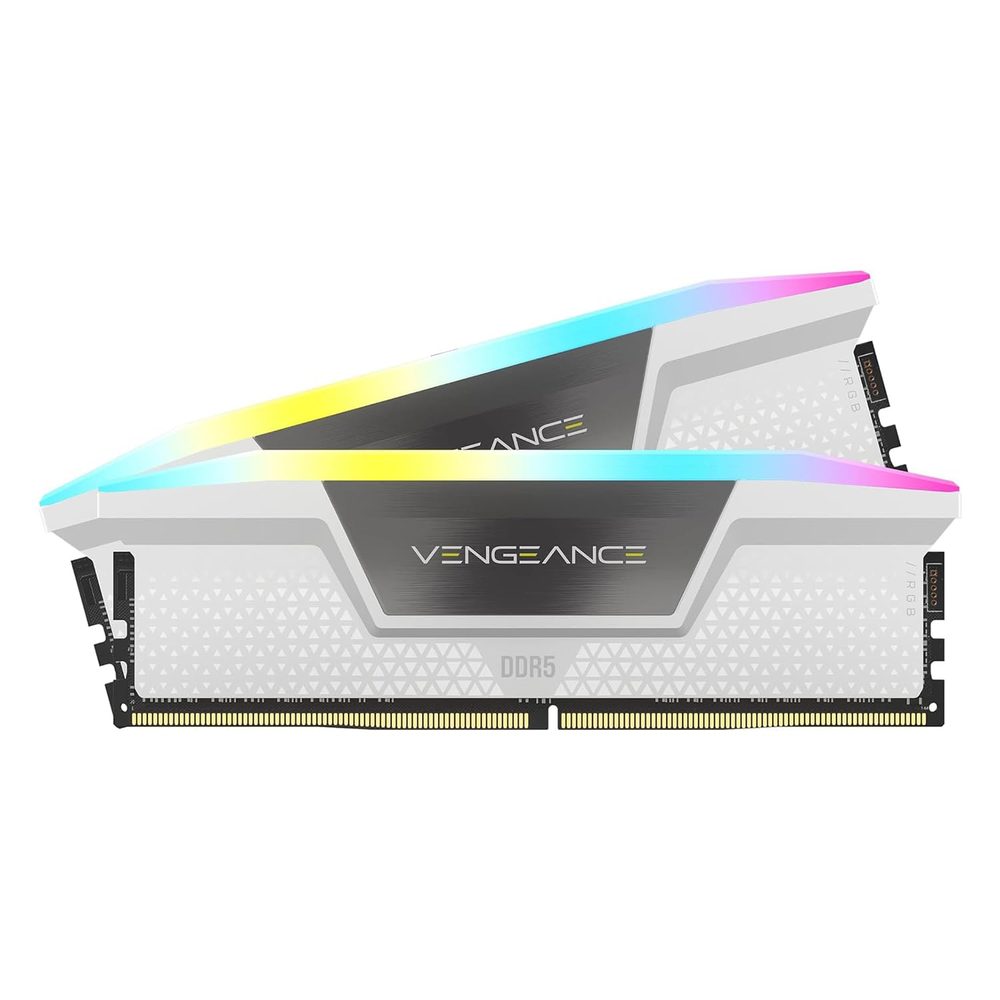 CORSAIR VENGEANCE KIT 32GB 6400MHZ CL36 BLANCO RGB - foto 3