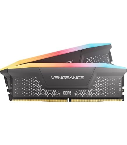 CORSAIR VENGEANCE RGB DDR5 32GB (2X16GB) 6000MHZ CL36 BLACK AMD + INTEL - foto 4