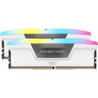 CORSAIR VENGEANCE RGB DDR5 32GB (2X16GB) 6000MHZ CL36 WHITE INTEL - foto 4