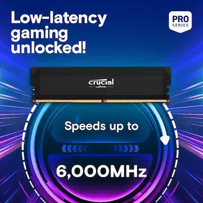 CRUCIAL PRO OVERCLOKING KIT 32GB 6000MHZ CL36 NEGRO - foto 3