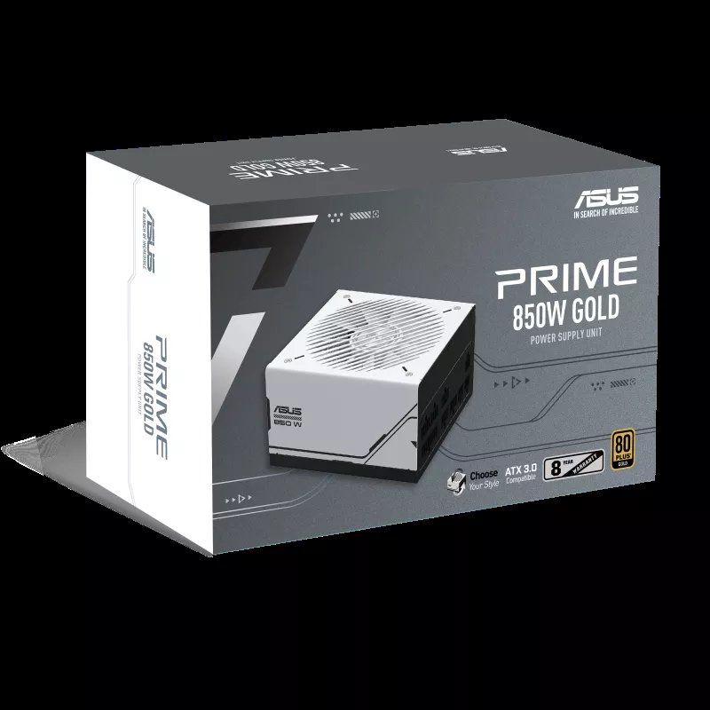 Fuente De Poder ASUS Prime 850W 80+ Gold - 850W