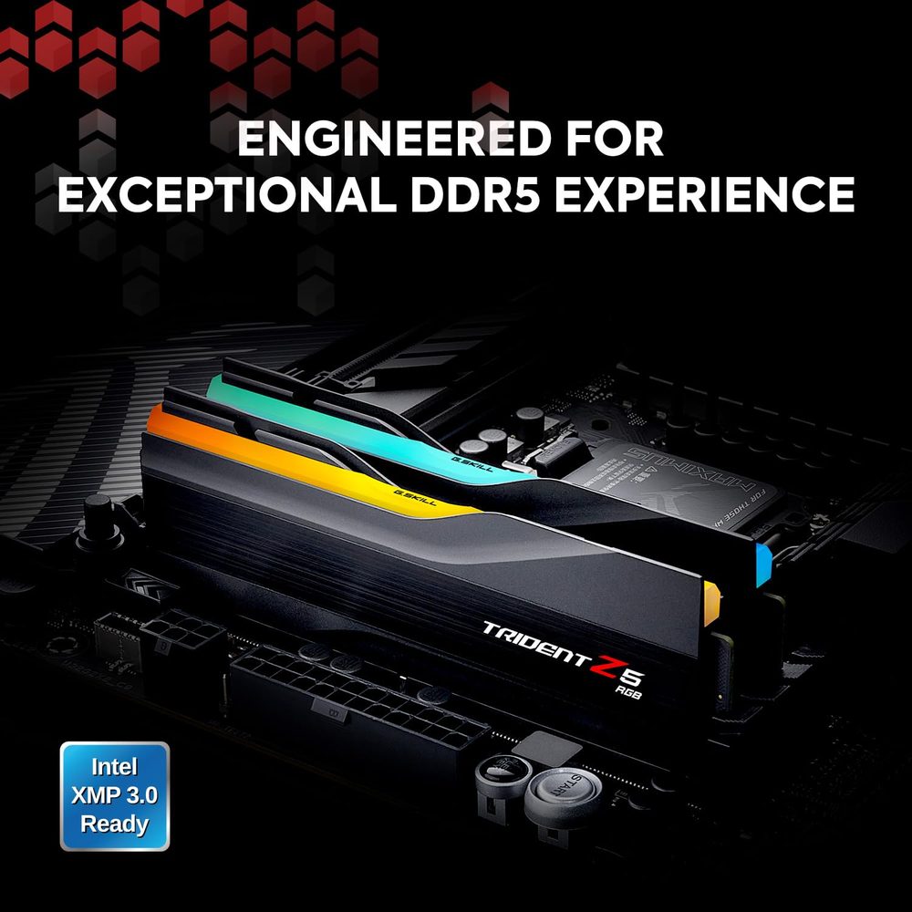 GSKILL TRIDENT Z5 KIT 32GB 6400MHZ CL32 NEGRO RGB - foto 3