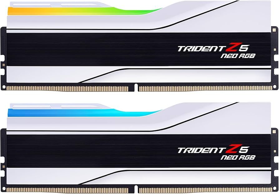 GSKILL TRIDENT Z5 NEO RGB 32GB (2X16GB) 6400MHZ CL32 WHITE EXPO - foto 3