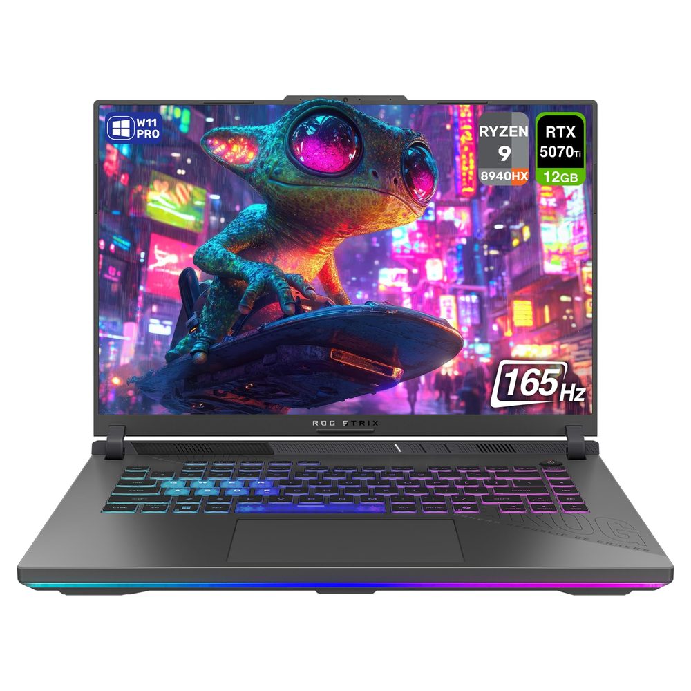 LAPTOP ASUS ROG STRIX G16 G614PR-G16 Ryzen™ 9 8940HX RTX 5070 TI 16GB DDR5 1TB 16" (1920x1200) 165Hz - foto 4