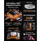 MINIPC ACEMAGICIAN RYZEN 7 8745HS - 16GB-500GB M.2 SSD - foto 3