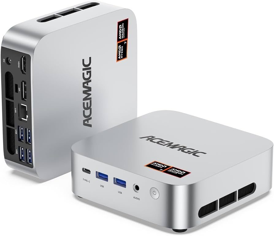 MINIPC ACEMAGICIAN RYZEN 7 8745HS - 16GB-500GB M.2 SSD - foto 4