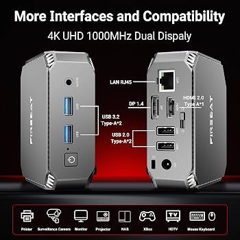 MINIPC N150 13th FIREBAT - 16GB-500GB M.2 SSD - foto 3