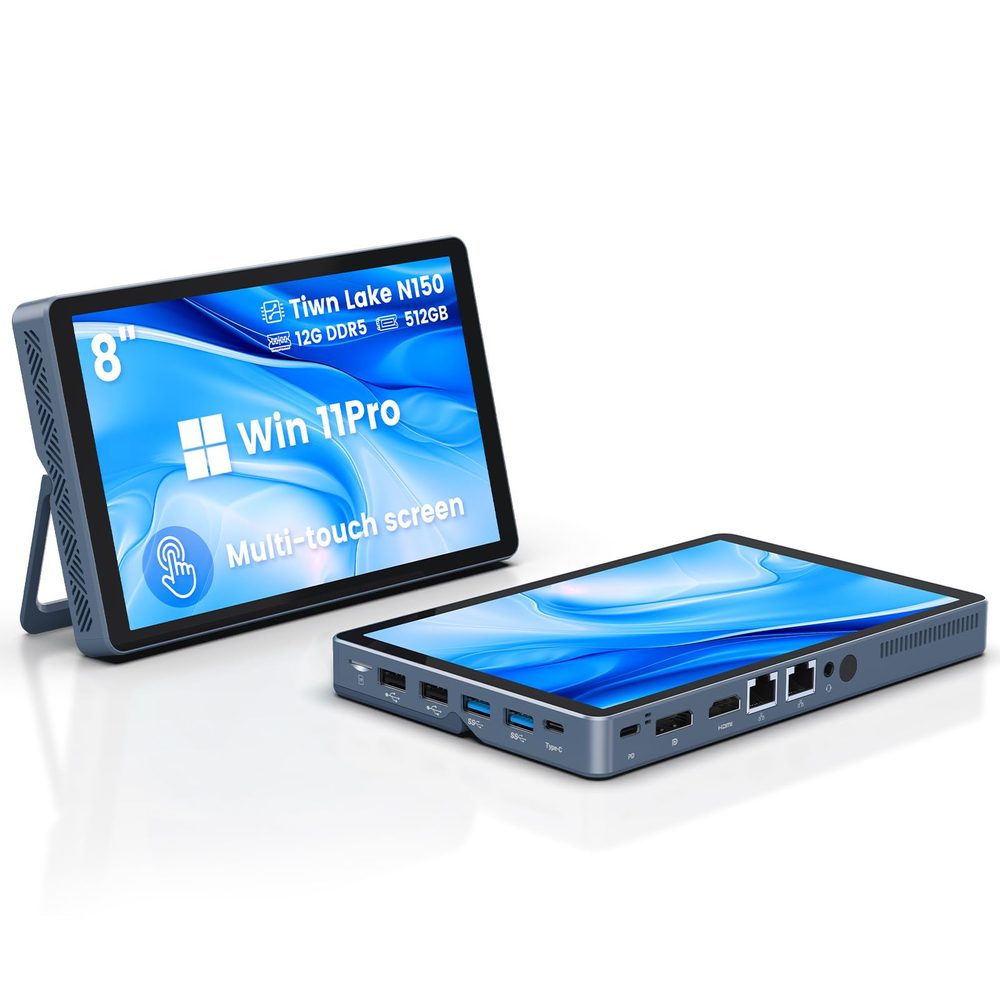 MINIPC N150 13th HUIDUN - 8GB-256GB M.2 SSD - foto 2