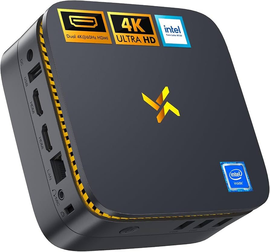MINIPC N150 13th HUIDUN - 8GB-256GB M.2 SSD - foto 3