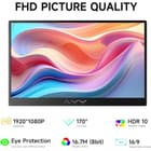 MONITOR PORTABLE AYY PORTABLE MONITOR A15G1B 15'' 1080P FULL HD - 60 Hz - - foto 2