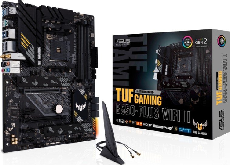 Placa Madre B550 ASUS Tuf Gaming Plus Wifi II - AMD AM4