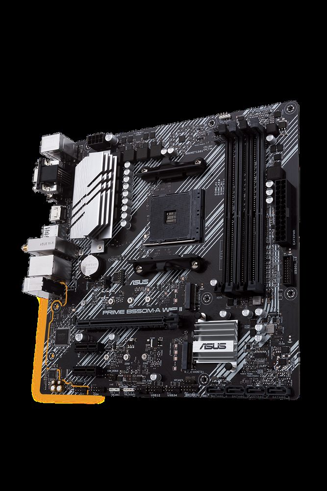 PLACA MADRE B550M-A AC ASUS PRIME WIFI - AMD AM4 - foto 3