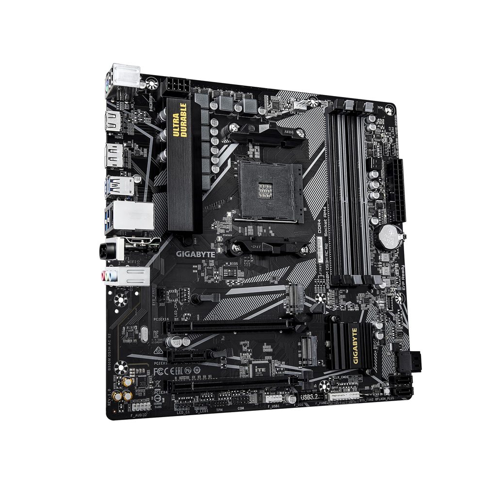 PLACA MADRE B550M GIGABYTE DS3H AC R2 WIFI - AMD AM4 - foto 4