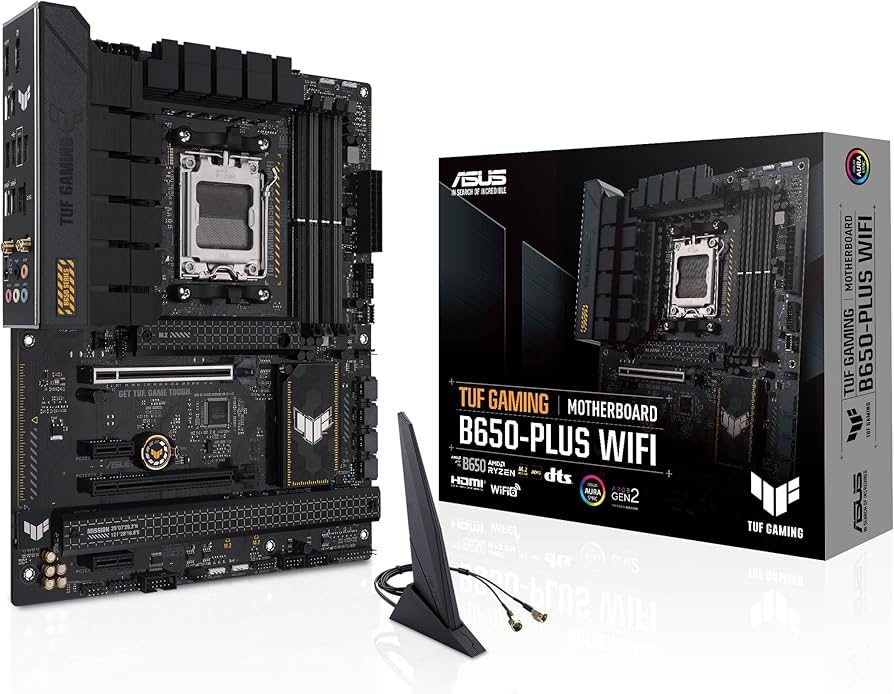 PLACA MADRE B650 ASUS TUF GAMING PLUS WIFI - AMD AM5 - foto 3