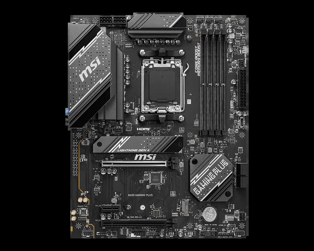 PLACA MADRE B650 MSI GAMING PLUS WIFI - foto 2