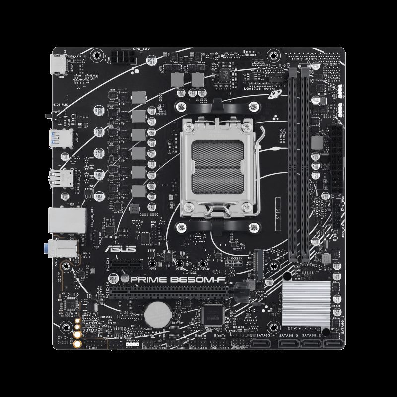 PLACA MADRE B650M-F SVL ASUS PRIME AMD AM5 - foto 2