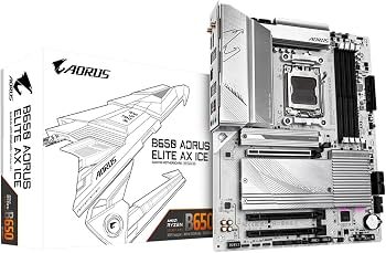 PLACA MADRE B650M GIGABYTE AORUS ELITE AX ICE - AMD AM5 - foto 4