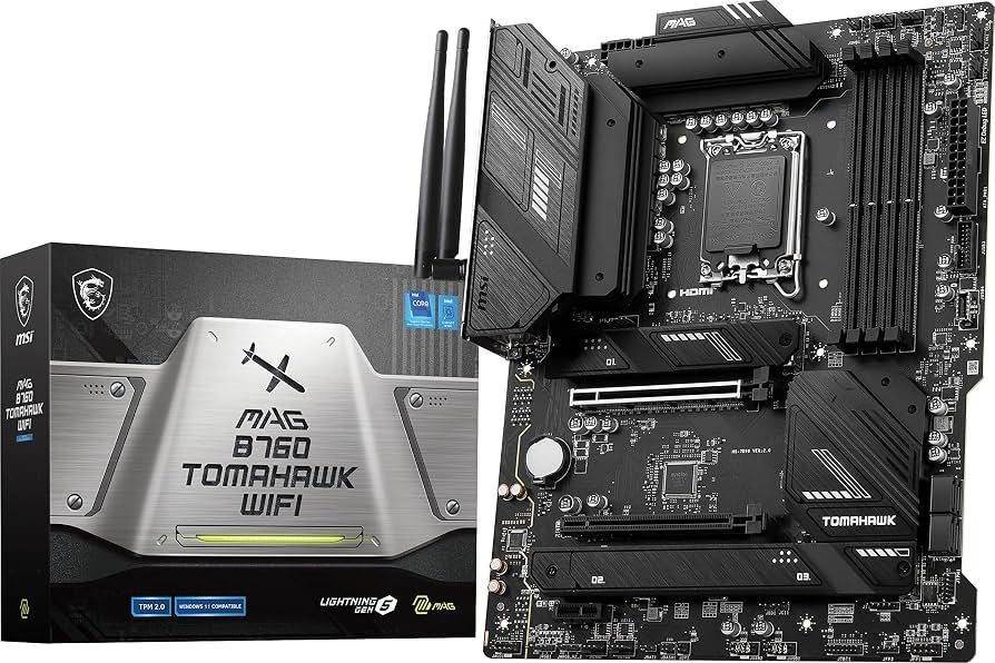 PLACA MADRE B760 MSI TOMAHAWK WIFI - INTEL LGA 1700 - foto 2