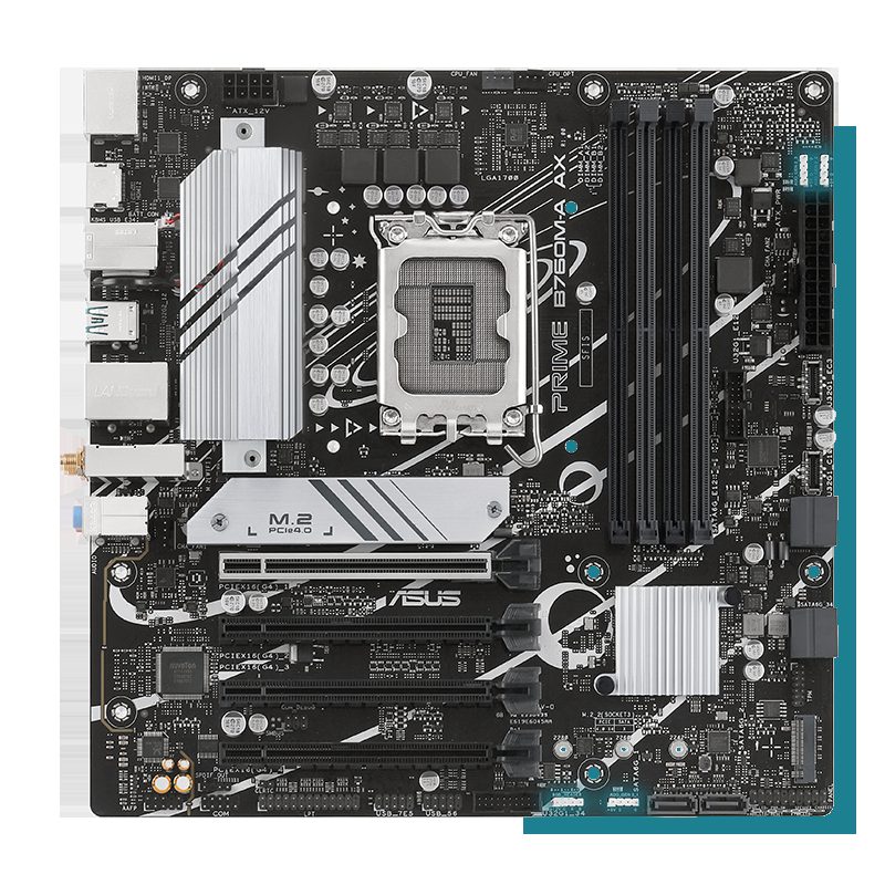 PLACA MADRE B760M-A AX ASUS PRIME WIFI - INTEL LGA1700 - foto 3
