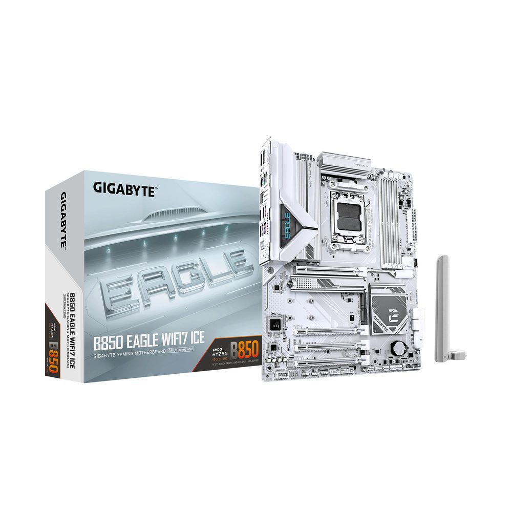 PLACA MADRE B850 GIGABYTE EAGLE WIFI7 ICE - AMD AM5 - foto 2