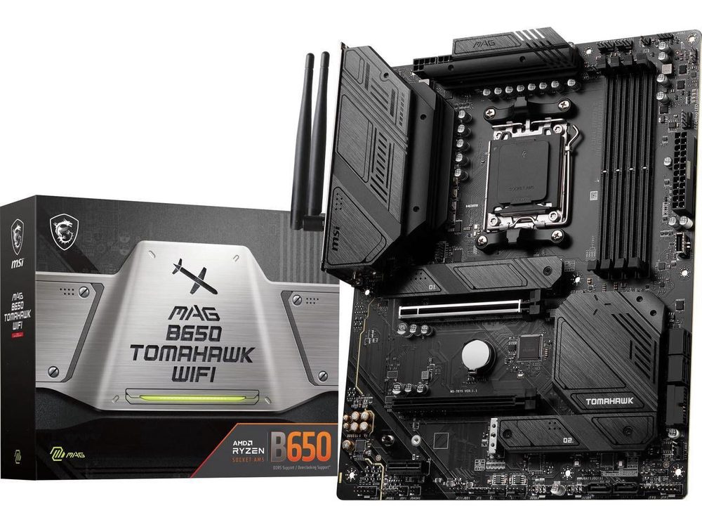 PLACA MADRE B850 MSI TOMAHAWK WIFI - AMD AM5 - foto 3