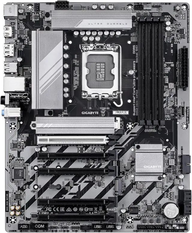 PLACA MADRE B860 GIGABYTE DS3H WIFI6E - INTEL LGA 1851 - foto 3