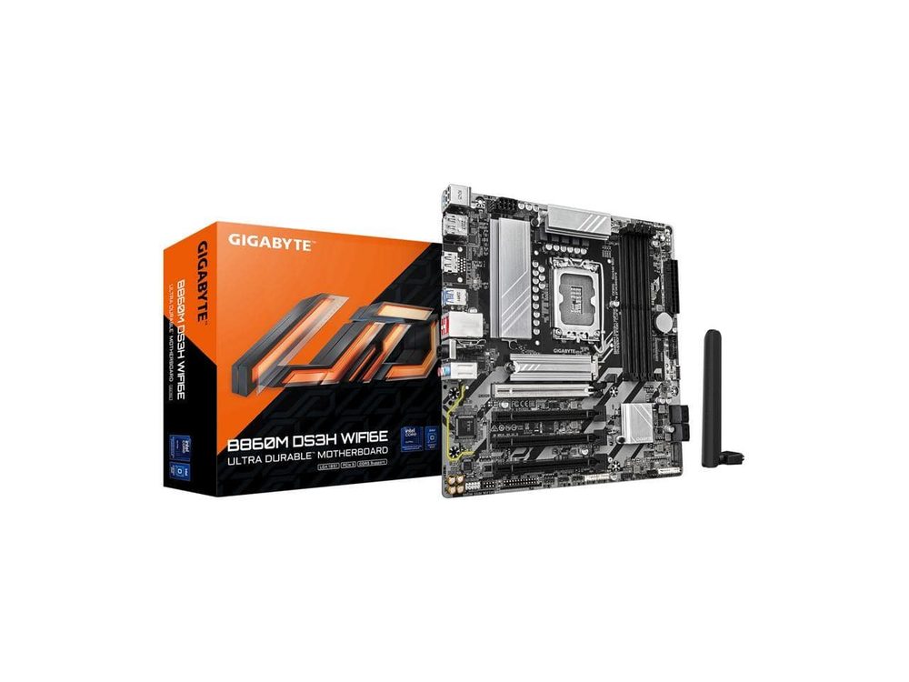 PLACA MADRE B860 GIGABYTE DS3H WIFI6E - INTEL LGA 1851 - foto 4