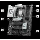 PLACA MADRE B860 MSI GAMING PLUS WIFI WHITE - INTEL LGA 1851 - foto 1
