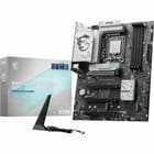 PLACA MADRE B860 MSI GAMING PLUS WIFI WHITE - INTEL LGA 1851 - foto 2