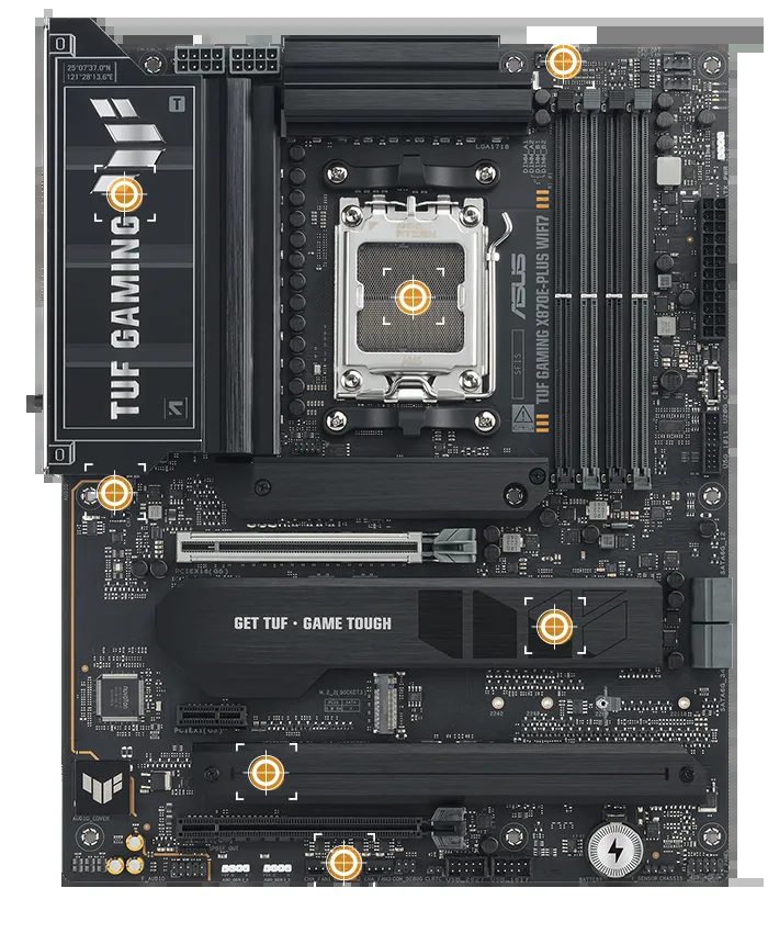 PLACA MADRE X870E ASUS TUF GAMING WIFI - AM5 - foto 4