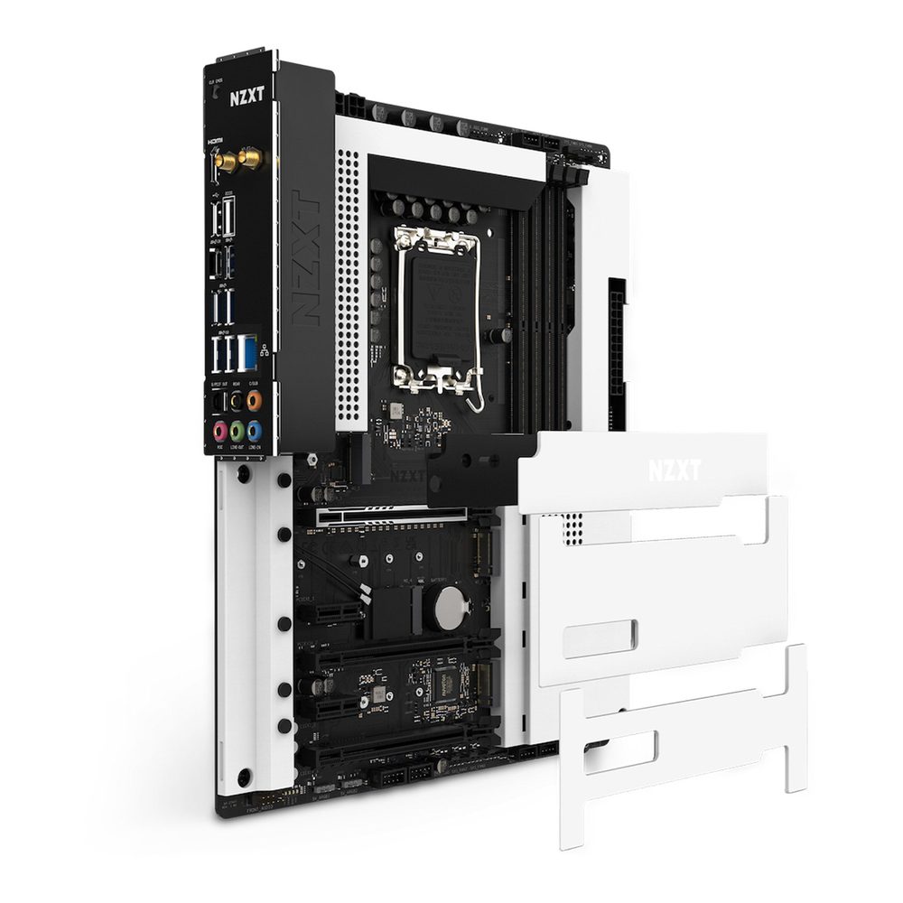 PLACA MADRE Z790 NZXT N7 WIFI6 - WHITE - INTEL LGA1700 - foto 2