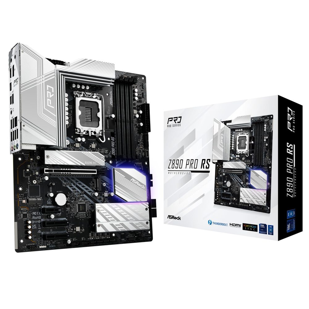 PLACA MADRE Z890 ASROCK PRO RS WIFI - INTEL LGA 1851 - foto 3