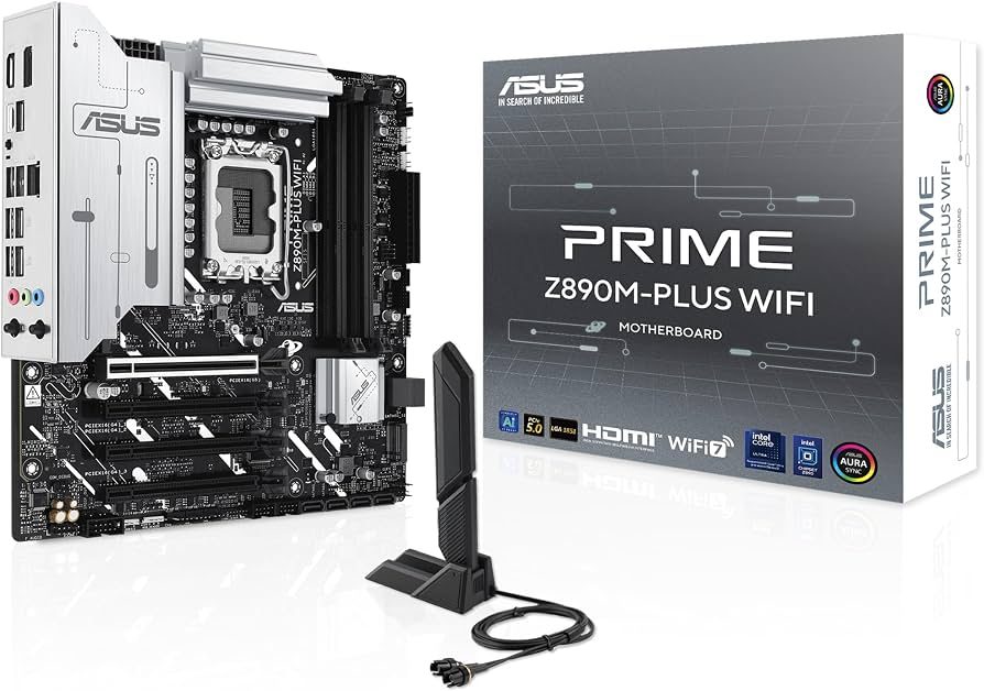 PLACA MADRE Z890M ASUS PRIME PLIS WIFI - INTEL LGA 1851 - foto 2