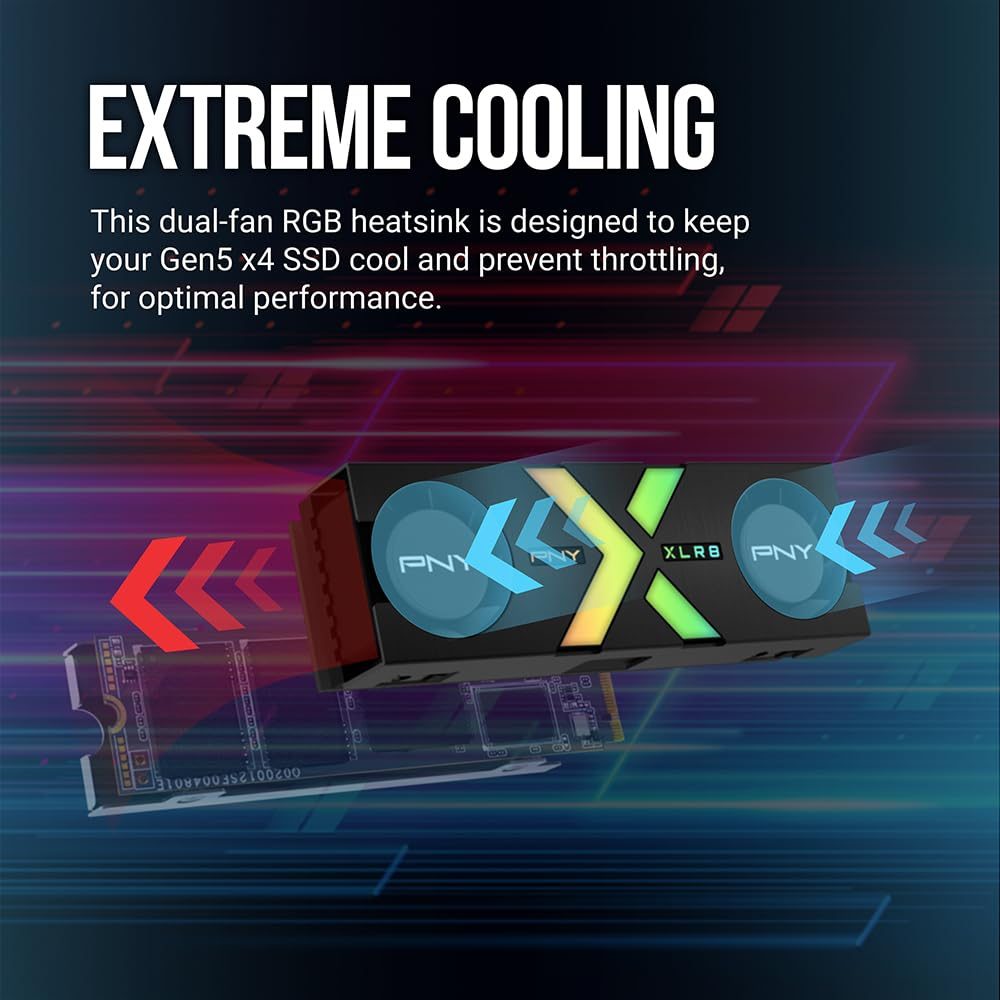 PNY CS3150 XLR8 Gaming Epic-X RGB 1TB - foto 3