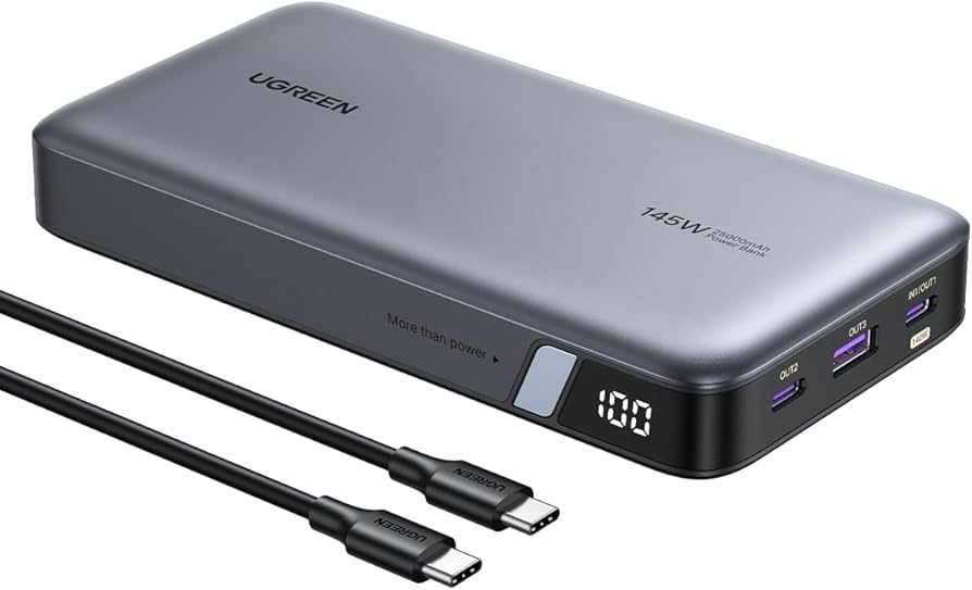 POWER BANK UGREEN 25000MAH FAST CHARGING USB-C 145W - foto 2