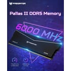 PREDATOR PALLAS II 2X16GB 6000MHZ CL32 BLACK - foto 2