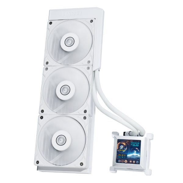 REFRIGERACION LIQUIDA LIANLI HIDROSHIFT LCD 360S WHITE (NO RGB)