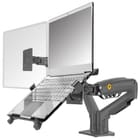 SOPORTE PARA MONITOR NORTH BAYO F160 DUAL 22-30" BLACK - foto 2