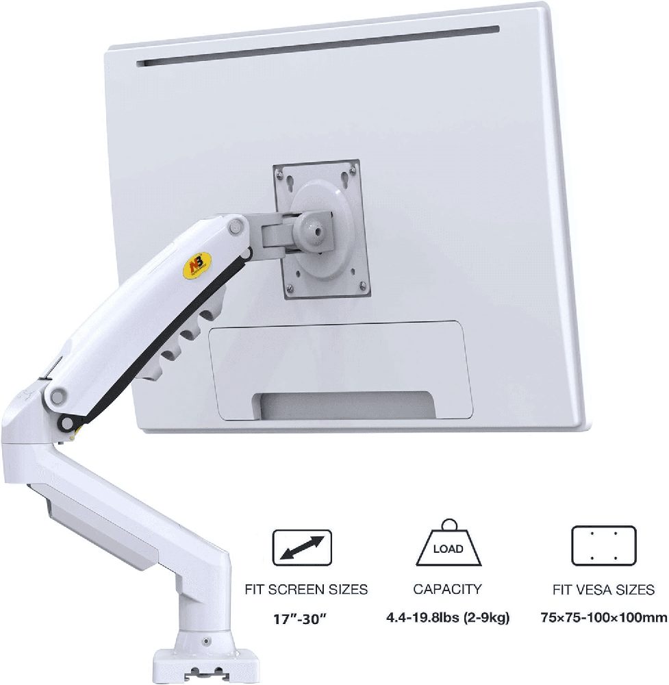 SOPORTE PARA MONITOR NORTH BAYOU F80 17-30" WHITE - foto 4