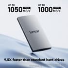 SSD 2TB EXTERNO LEXAR SSD PÓRTATIL ES3 1050 MB-s - foto 1