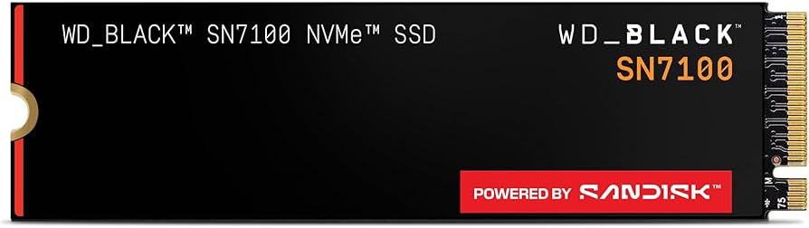 SSD 2TB WD_BLACK SN7100 7,250MB-s - foto 3