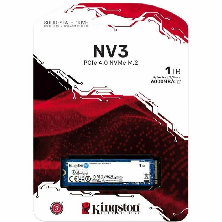 SSD M.2 1TB KINGSTON NV3 6000MBS - foto 4