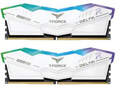 T-FORCE DELTA RGB WHITE DDR5 2X16 6400 C38 - foto 2