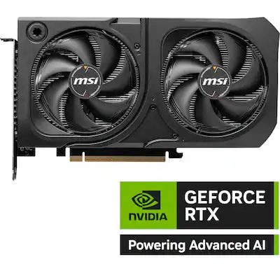 TARJETA DE VIDEO NVIDIA GEFORCE RTX 5060TI 16GB MSI SHADOW 2X - 2 FANS - foto 4