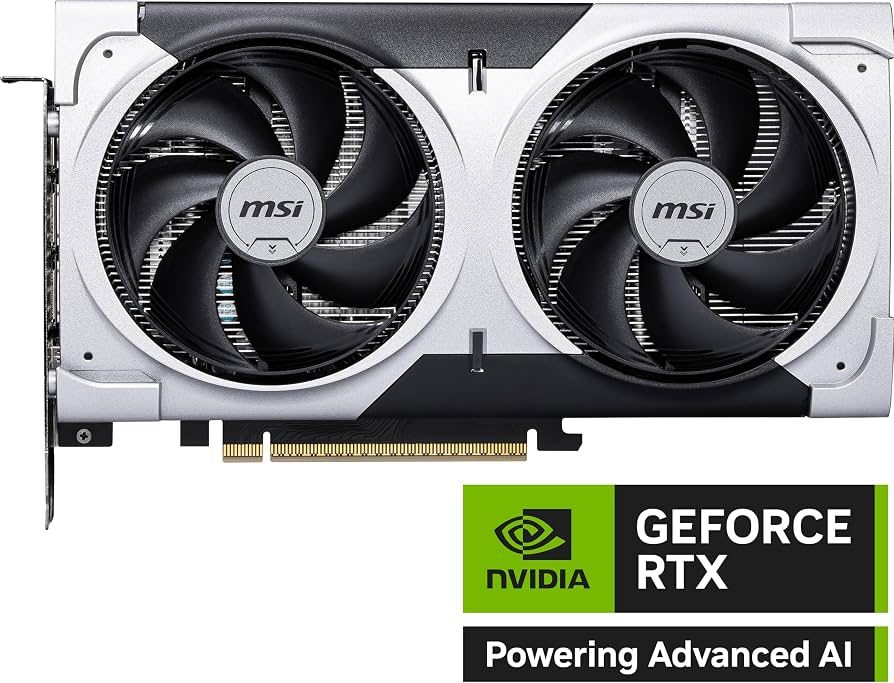 TARJETA DE VIDEO NVIDIA GEFORCE RTX 5060TI 8GB MSI VENTUS 2X - foto 2