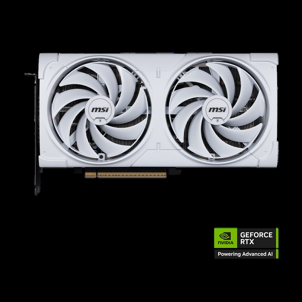 TARJETA DE VIDEO NVIDIA GEFORCE RTX 5070 12GB MSI VENTUS 2X WHITE - foto 4